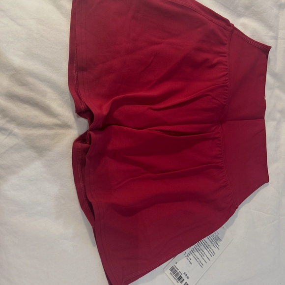 Lululemon Athletica High-Rise Skirt in Vibrant Red - Picture 2 of 3